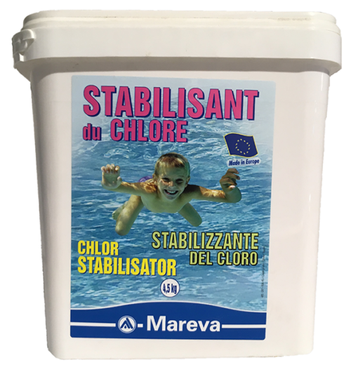 Stabilisant Chlore 4Kg Mareva