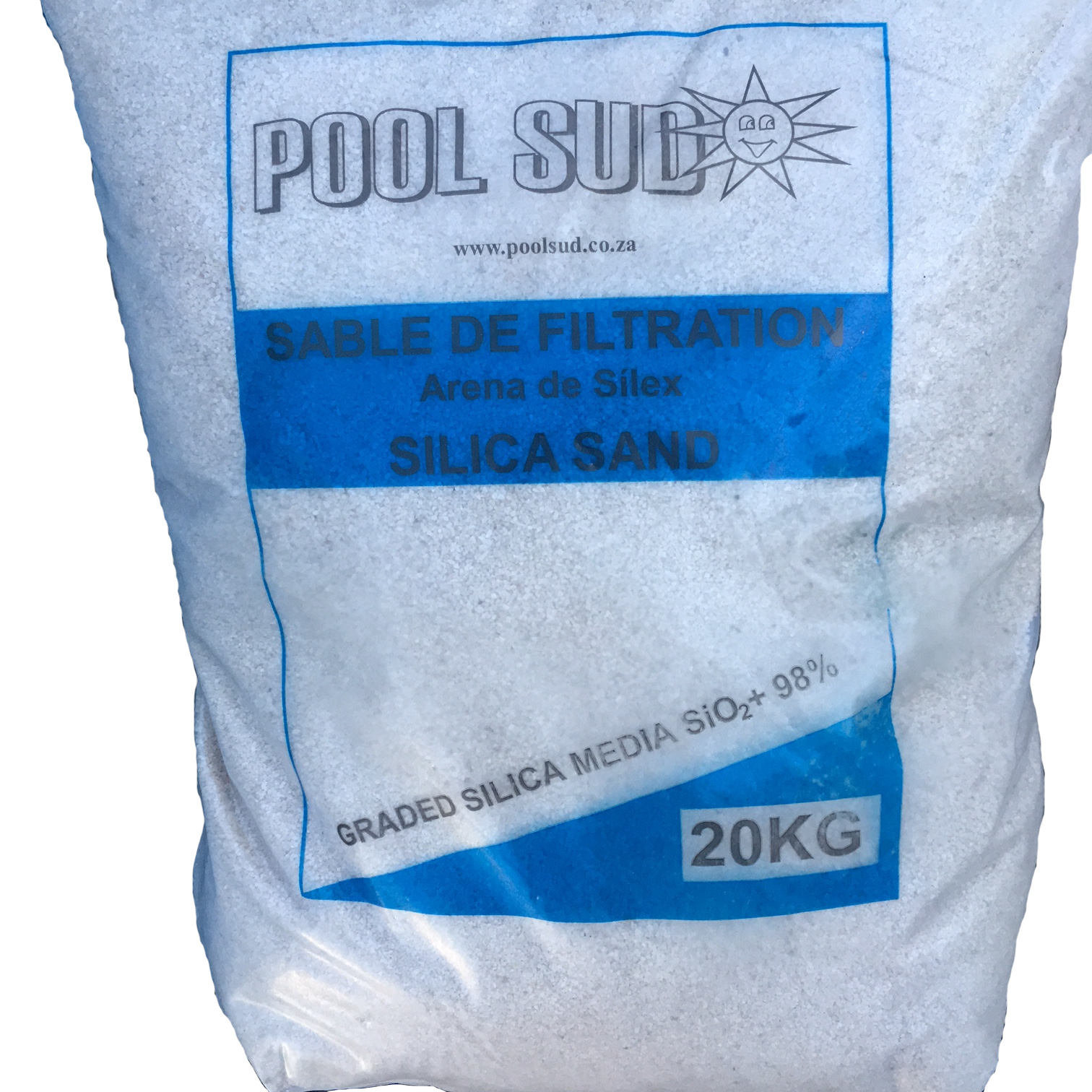 Sac de sable BLUE 1.1mm 20Kg POOLSUD – REUNIPOOL